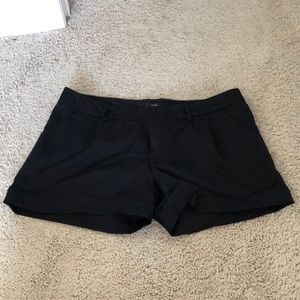 Black Silk Shorts Size 4